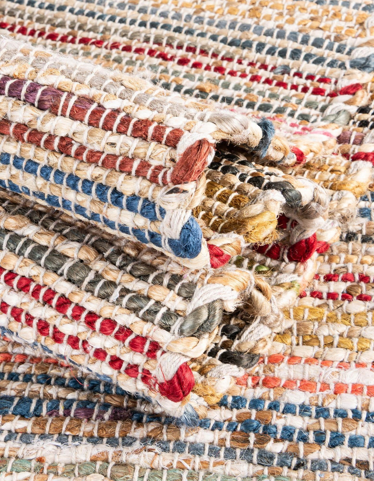 Savannah Jute Collection Area Rug - Serengeti Square Multi  lifestyle 21