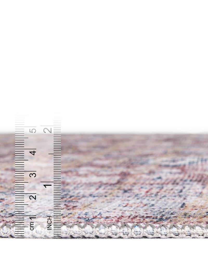 Vintage Memories Collection Area Rug -  Reflection Rectangle Brown  lifestyle 12