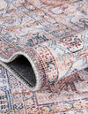 Vintage Memories Collection Area Rug -  Reflection Rectangle Brown  lifestyle 13