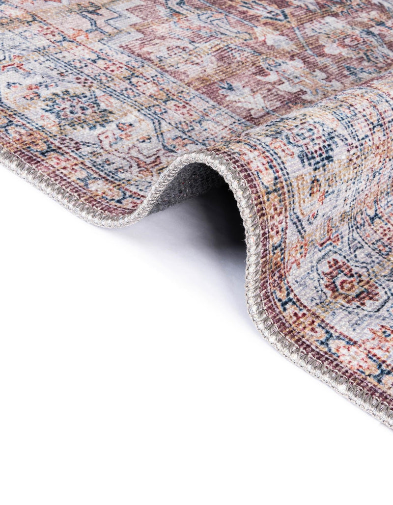 Vintage Memories Collection Area Rug -  Reflection Rectangle Brown  lifestyle 17