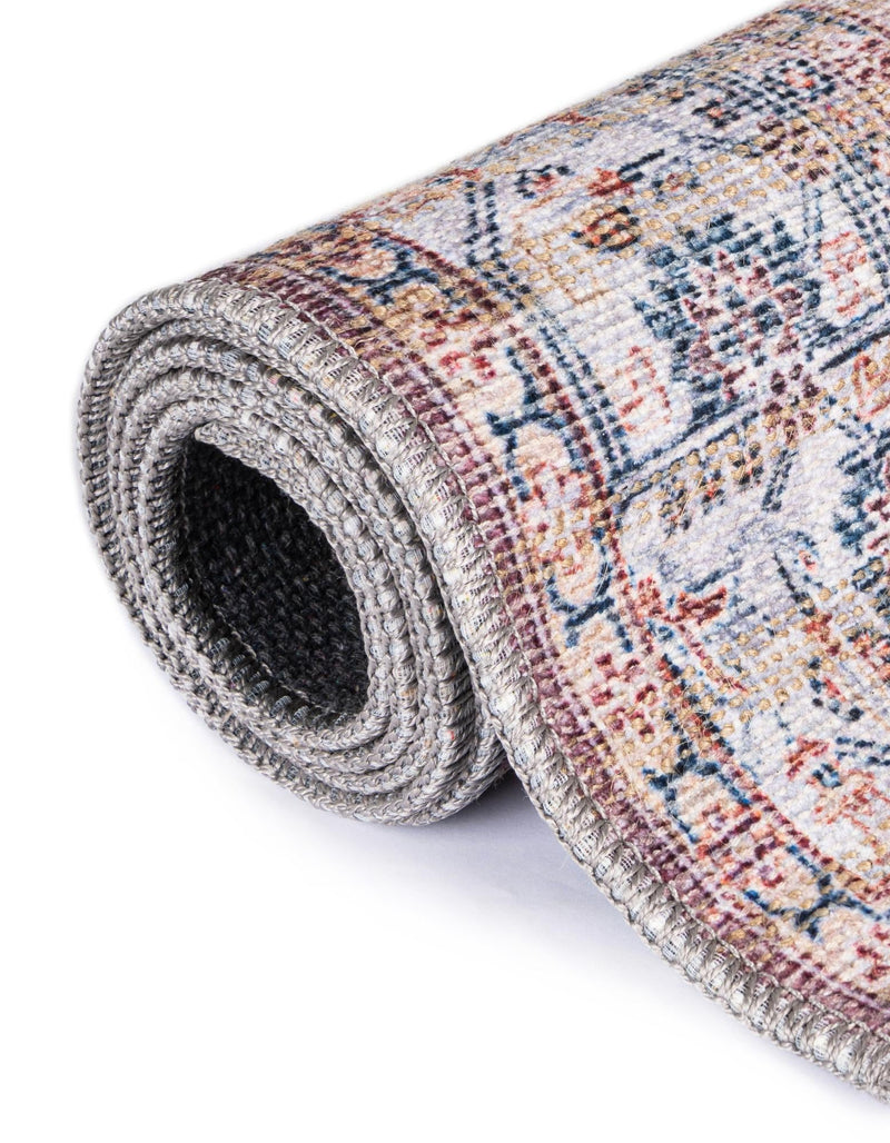 Vintage Memories Collection Area Rug -  Reflection Rectangle Brown  lifestyle 19