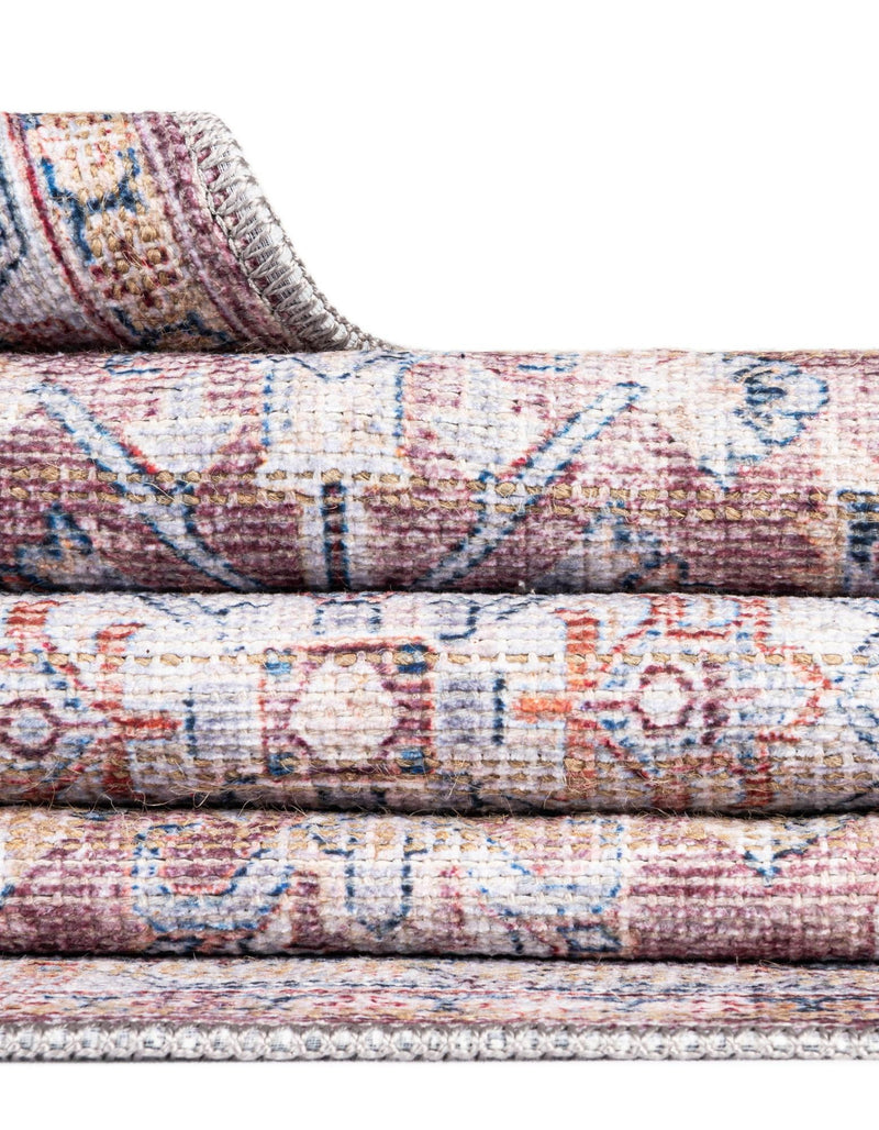 Vintage Memories Collection Area Rug -  Reflection Rectangle Brown  lifestyle 21