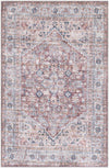 Vintage Memories Collection Area Rug -  Reflection Rectangle Brown Main