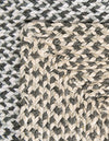 Highland Braided Jute Collection Area Rug - Glenmore (Gray) Rectangle Gray  lifestyle 6