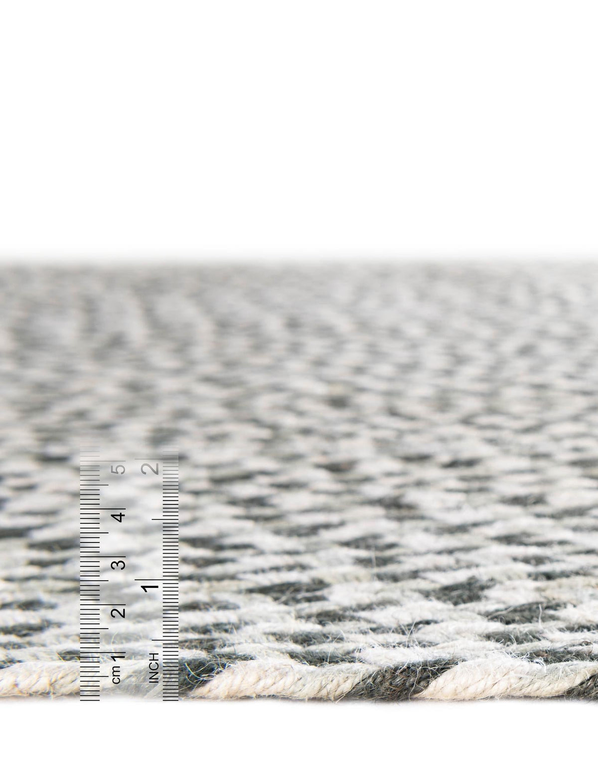 Highland Woven Jute Collection Area Rug - Glenmore (Gray) Rectangle Gray  lifestyle 25