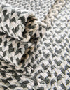 Highland Woven Jute Collection Area Rug - Glenmore (Gray) Rectangle Gray  lifestyle 33