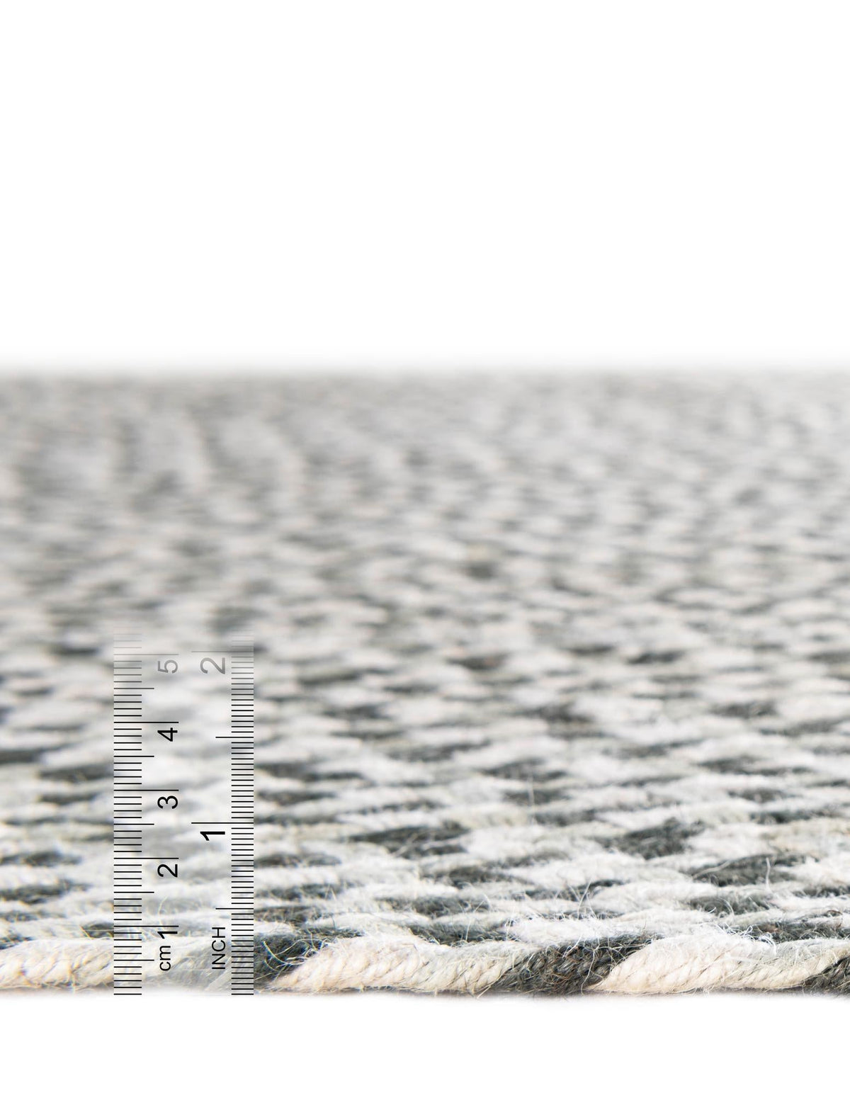 Highland Woven Jute Collection Area Rug - Glenmore (Gray) Rectangle Gray  lifestyle 35