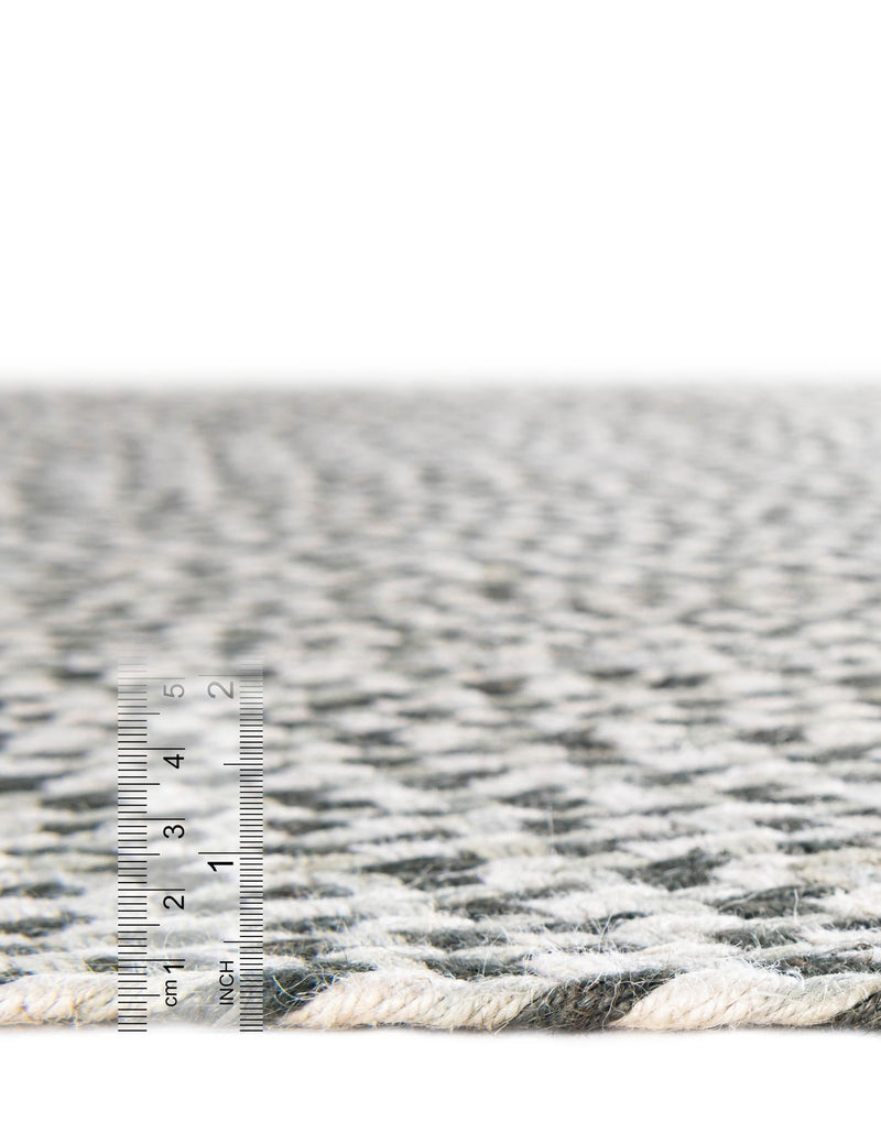 Highland Woven Jute Collection Area Rug - Glenmore (Gray) Rectangle Gray  lifestyle 35
