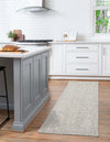 Highland Woven Jute Collection Area Rug - Glenmore (Gray) Runner Gray  lifestyle 16