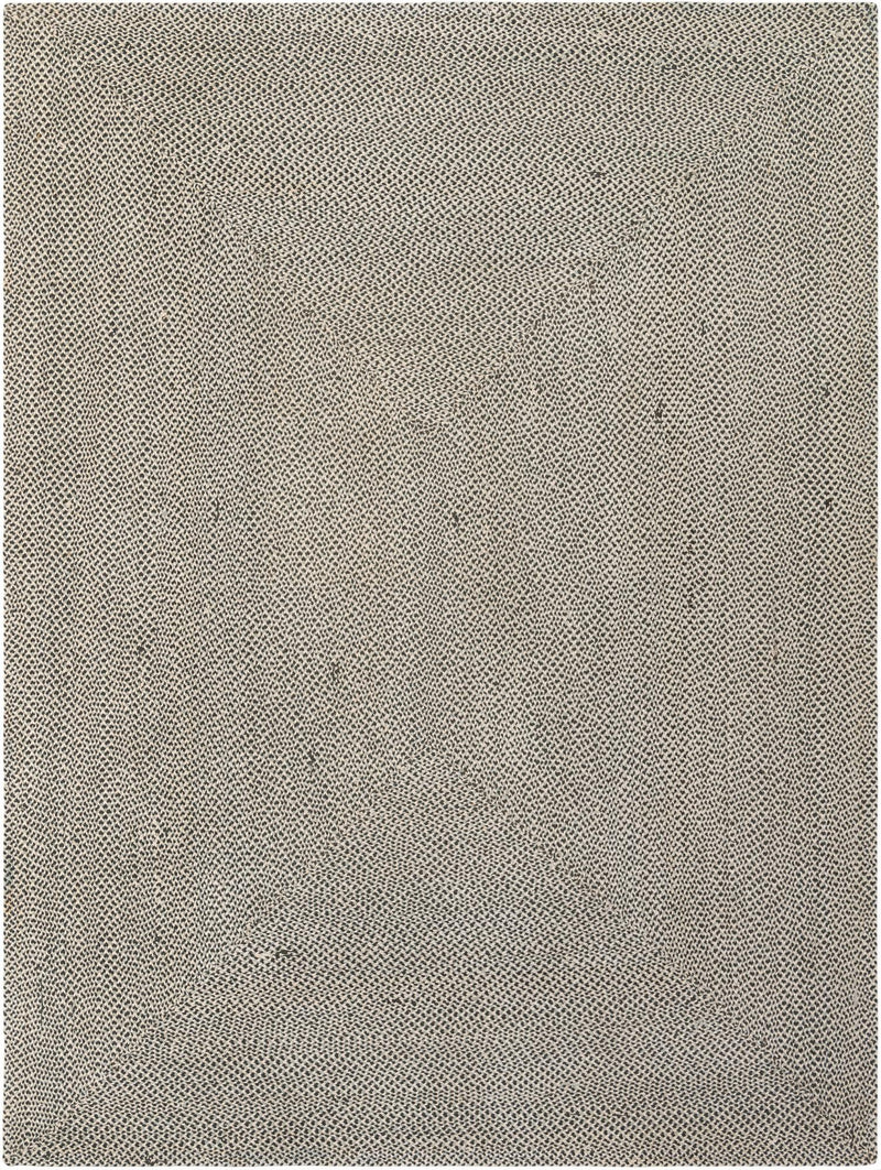 Sustainable Strands Indoor-Outdoor Oasis Collection Area Rug -  Sandbar (Gray) Rectangle Gray Main