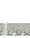 Sustainable Strands Indoor-Outdoor Oasis Collection Area Rug -  Sandbar (Green) Runner Green  lifestyle 24