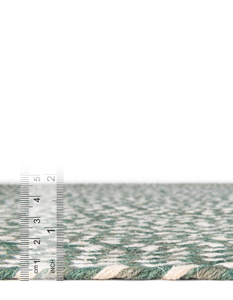 Sustainable Strands Indoor-Outdoor Oasis Collection Area Rug -  Sandbar (Green) Runner Green  lifestyle 24