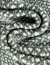 Sustainable Strands Indoor-Outdoor Oasis Collection Area Rug -  Sandbar (Green) Runner Green  lifestyle 29