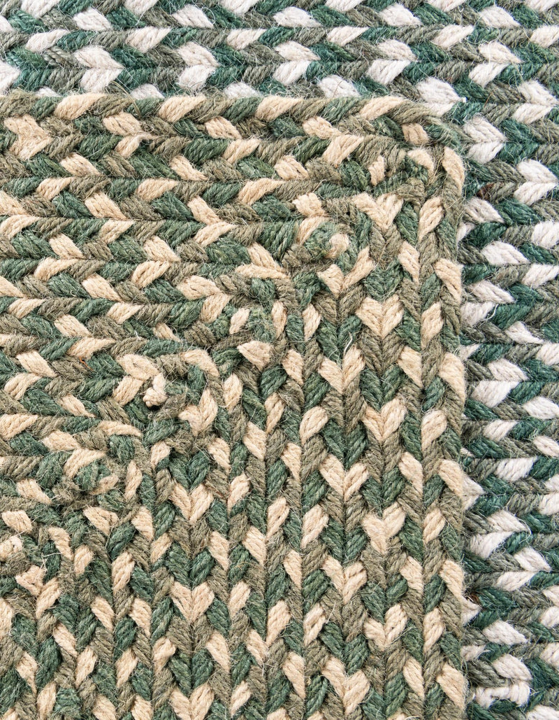 Sustainable Strands Indoor-Outdoor Oasis Collection Area Rug -  Sandbar (Green) Runner Green  lifestyle 32