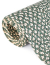Sustainable Strands Indoor-Outdoor Oasis Collection Area Rug -  Sandbar (Green) Runner Green  lifestyle 35