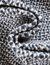 Highland Woven Jute Collection Area Rug - Glenmore (Navy Blue) Rectangle Navy Blue  lifestyle 28