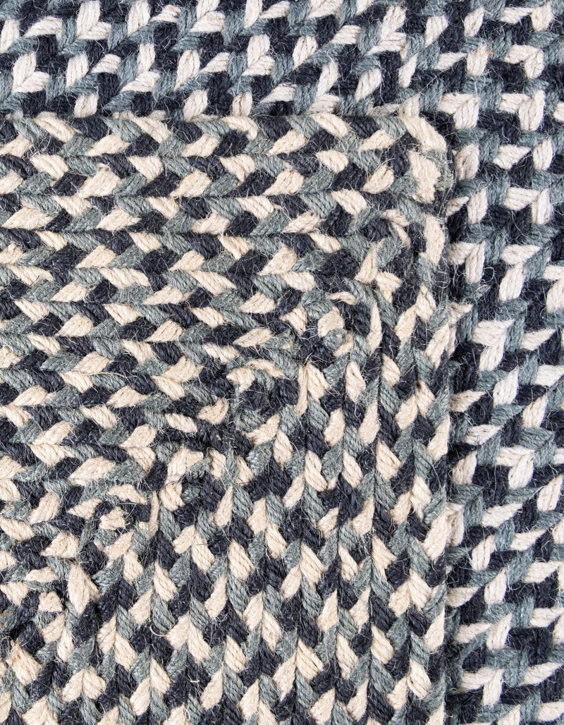 Highland Woven Jute Collection Area Rug - Glenmore (Navy Blue) Rectangle Navy Blue  lifestyle 29