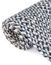 Sustainable Strands Indoor-Outdoor Oasis Collection Area Rug -  Sandbar (Navy Blue) Oval Navy Blue  lifestyle 47