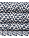 Sustainable Strands Indoor-Outdoor Oasis Collection Area Rug -  Sandbar (Navy Blue) Oval Navy Blue  lifestyle 49