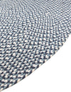 Sustainable Strands Indoor-Outdoor Oasis Collection Area Rug -  Sandbar (Navy Blue) Oval Navy Blue  lifestyle 52