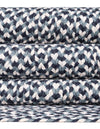 Sustainable Strands Indoor-Outdoor Oasis Collection Area Rug -  Sandbar (Navy Blue) Oval Navy Blue  lifestyle 59