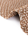 Sustainable Strands Indoor-Outdoor Oasis Collection Area Rug -  Sandbar (Light Brown) Round Light Brown  lifestyle 34