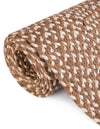 Sustainable Strands Indoor-Outdoor Oasis Collection Area Rug -  Sandbar (Light Brown) Round Light Brown  lifestyle 36