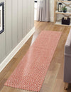 Highland Woven Jute Collection Area Rug - Glenmore (Rust Red) Runner Rust Red  lifestyle 22