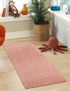 Highland Woven Jute Collection Area Rug - Glenmore (Rust Red) Runner Rust Red  lifestyle 24