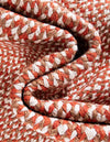 Sustainable Strands Indoor-Outdoor Oasis Collection Area Rug -  Sandbar (Rust Red) Runner Rust Red  lifestyle 30