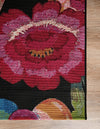 Seaside Blooms Collection Area Rug -  Versailles Rectangle Multi  lifestyle 13