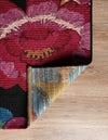 Seaside Blooms Collection Area Rug -  Versailles Rectangle Multi  lifestyle 14