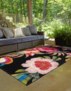 Seaside Blooms Collection Area Rug -  Versailles Rectangle Multi  lifestyle 6