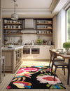 Seaside Blooms Collection Area Rug -  Versailles Rectangle Multi  lifestyle 9