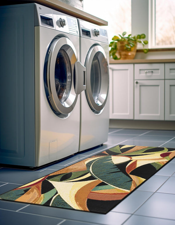 Seaside Blooms Collection Area Rug -  Tivoli Runner Multi  lifestyle 30