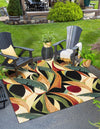 Seaside Blooms Collection Area Rug -  Tivoli Square Multi  lifestyle 13