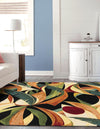 Seaside Blooms Collection Area Rug -  Tivoli Square Multi  lifestyle 15