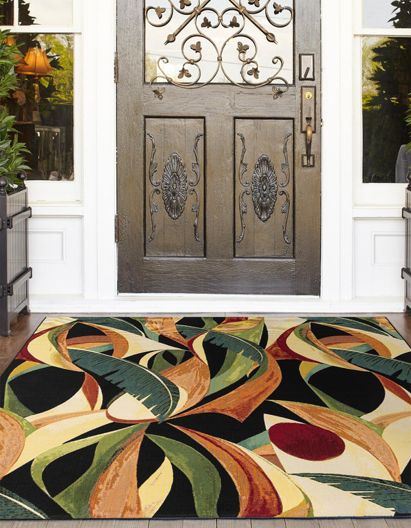 Seaside Blooms Collection Area Rug -  Tivoli Square Multi  lifestyle 21