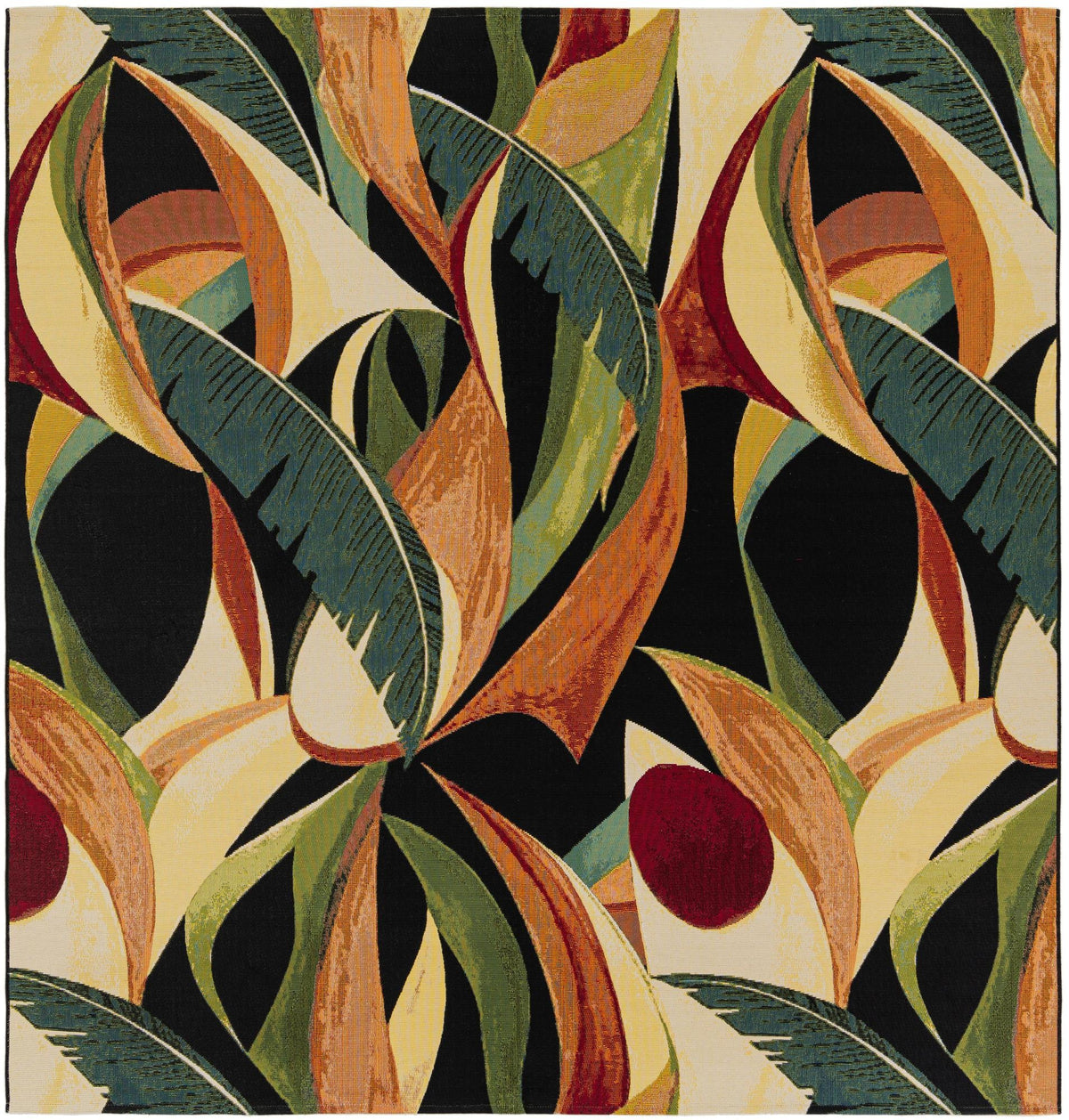 Seaside Blooms Collection Area Rug -  Tivoli Square Multi  lifestyle 59