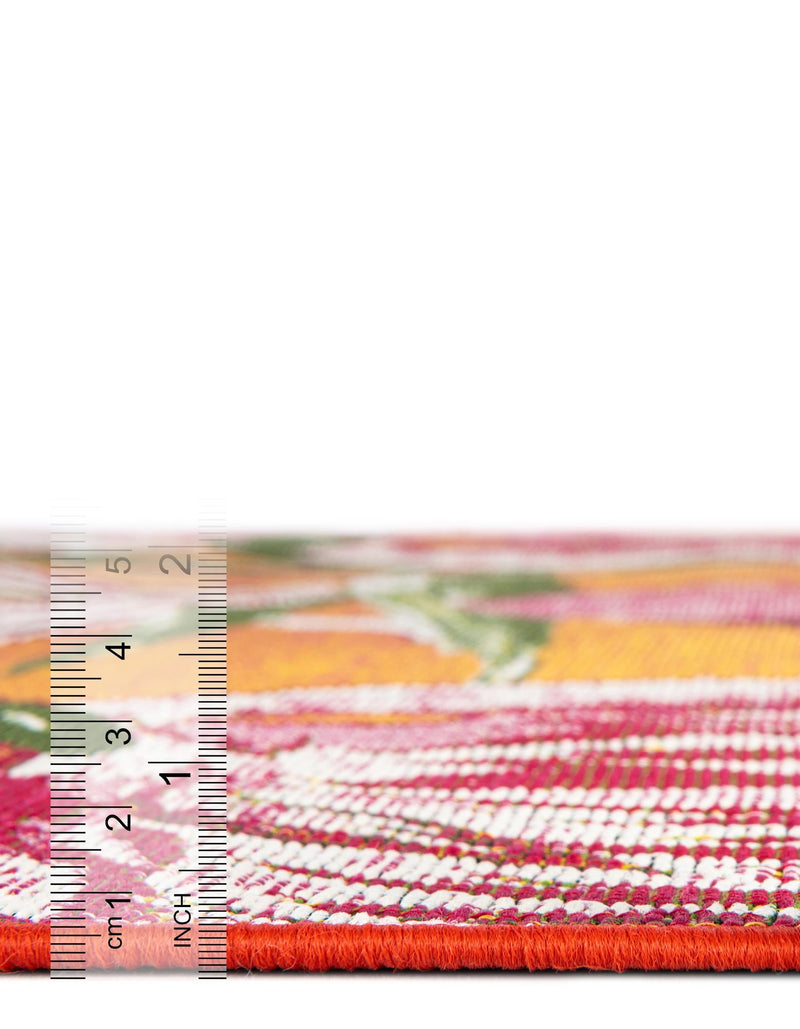 Seaside Blooms Collection Area Rug -  Kyoto Runner Coral  lifestyle 32