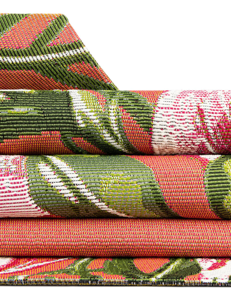 Seaside Blooms Collection Area Rug -  Kyoto Runner Coral  lifestyle 43