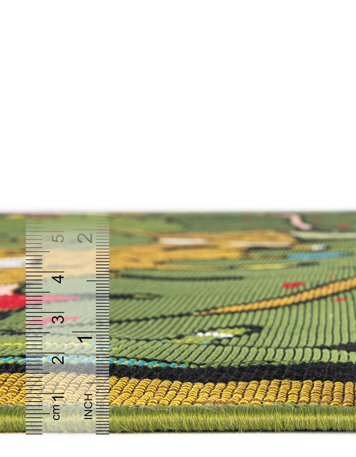 Seaside Blooms Collection Area Rug -  Sorrento Runner Green  lifestyle 22
