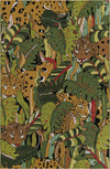 Seaside Blooms Collection Area Rug -  Sorrento Rectangle Green  lifestyle 2