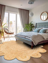 Serenity Braided Jute Collection Area Rug - Seaside Round Natural  lifestyle 51