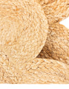 Serenity Braided Jute Collection Area Rug - Seaside Round Natural  lifestyle 82