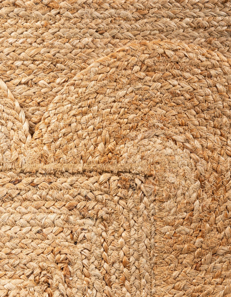 Serenity Braided Jute Collection Area Rug - Seaside Runner Natural  lifestyle 81