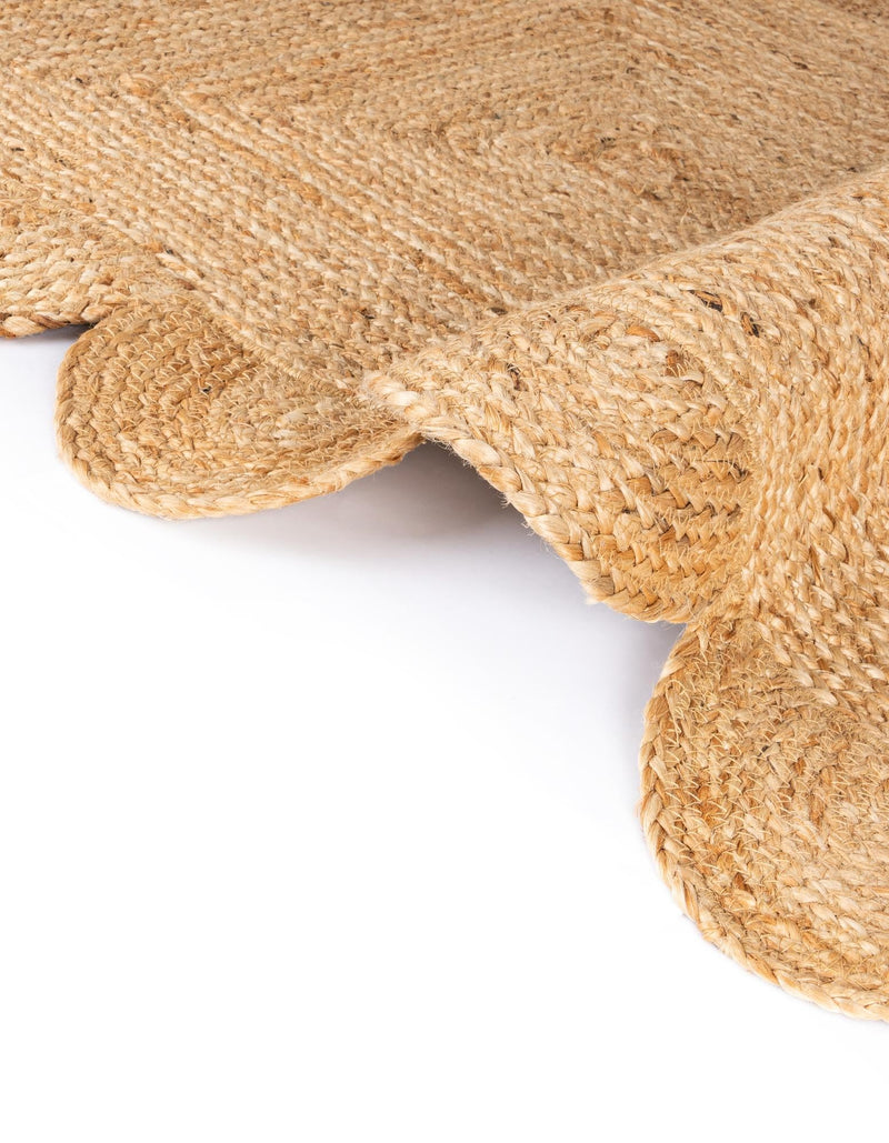Serenity Braided Jute Collection Area Rug - Seaside Runner Natural  lifestyle 86