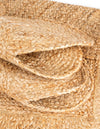 Serenity Braided Jute Collection Area Rug - Seaside Runner Natural  lifestyle 98