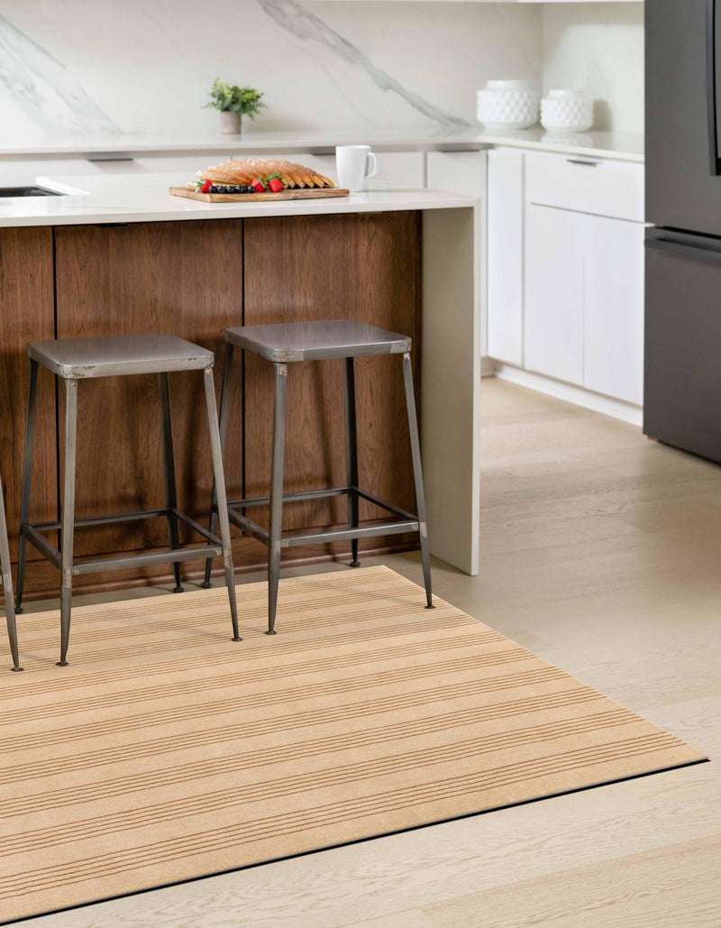 Zara Hills Wool Collection Area Rug - Savannah Rectangle Beige  lifestyle 17