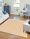 Zara Hills Wool Collection Area Rug - Savannah Square Beige  lifestyle 25